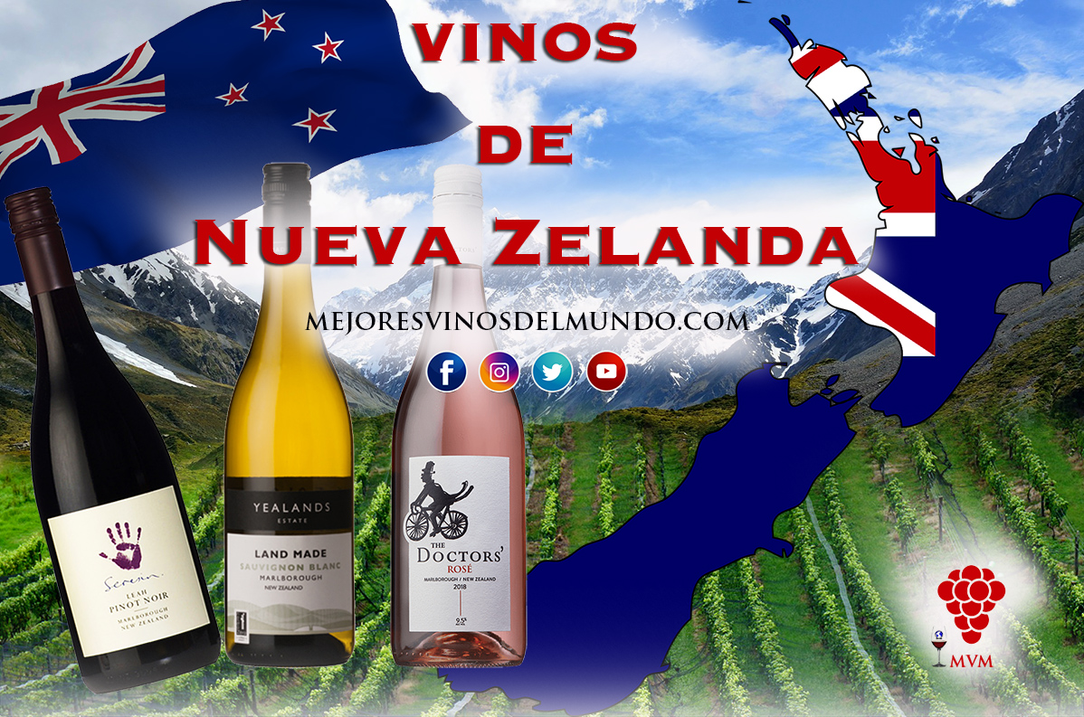 Los vinos neozelandeses Son los últimos en aparecer pero ya son reconocidos a nivel mundial.