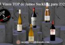 Vinos Top 5 de James Suckling para 2022 son los 5 mejores vinos de su listado oficial premiado a finales de 2021.